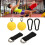 Pull-Up Ball-Griff 9,7 cm PU/SS/Poly Innen/Außen 13