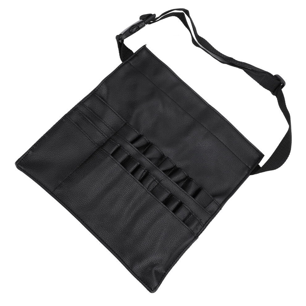 Makeup Brush Belt Cosmetic Pouch Small Portable Foldable Storage Bag with Strap