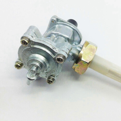 Βαλβίδα καυσίμου συμβατό με Honda VT750C Shadow Aero 2004-2006, Μεταλλική, Ασημί 2