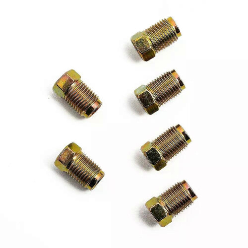 Βραχιόνια Πέδησης 10mm x 1mm Ανδρικά με 20 Τεμάχια, Συμβατά με Σωλήνες Χαλκού 3/16" 2
