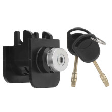 Conjunto de Trava do Capô com 2 Chaves Compatível com Ford Transit MK6 Connect, Fechadura de Capô em Liga de Zinco MPN 4124287