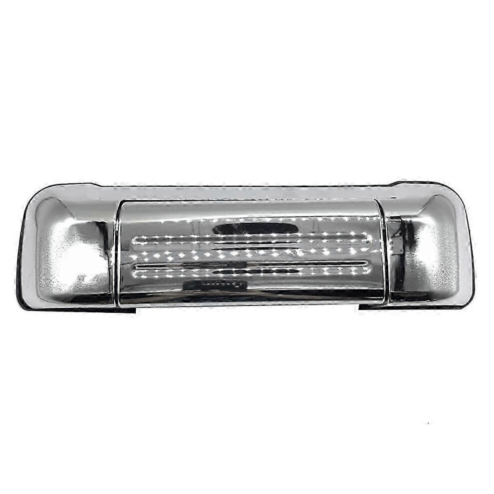 Tailgate Door Handle Compatible With Suzuki Grand Vitara Xl-7 1998-2005, Rear Door Handle Abs Silver 6901508296961