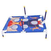 NO.7888 Juego de Cornhole para interiores/exteriores, 4 jugadores
