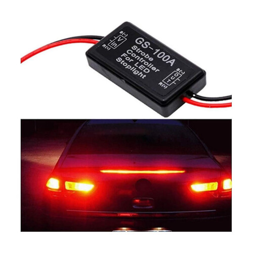 Παλμοφόρος φρένων 8 τεμ., συμβατό με 12V μοτοσυκλέτες, ανθεκτικό και αδιάβροχο 2