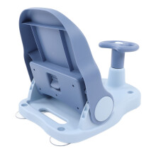 Baby Bath Seat, Slip-Resistant, Adjustable, Blue, 38x26.5cm