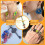 6 Sheets Printable Shrink Paper Sheets Plastic for Inkjet Printer,for Crafts DIY Keychain Making, 'S Day 5