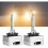 HID Bulbs compatible with D3S - 6000K 35W Xenon Conversion Kit for Headlight Replacement 2