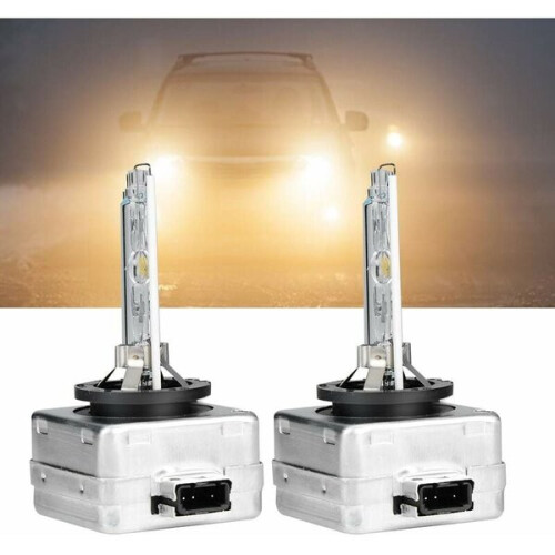 HID Bulbs compatible with D3S - 6000K 35W Xenon Conversion Kit for Headlight Replacement 1
