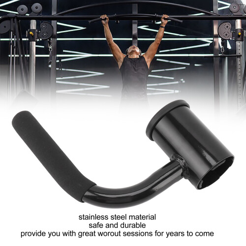 Barbell T Bar Handle for Rowing Exercise Durable Material Strength Training 2