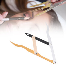 Goldener Schnitt Augenbrauen-Lineal, 17 cm aus Edelstahl