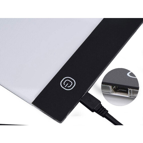 LED Drawing Board for Children 12+ with Adjustable Backlight Tracing Light Box for Skill Development 2