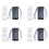 4X Universal Ceiling Fan Lamp Remote Control Kit AC 110V Timing Setting  Adjuste Wind Speed Transmitter Receiver 1