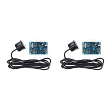 2 Set JSN-SR04T Integrated Ultrasonic Module Distance Measuring Transducer Sensor Waterproof for Raspberry Pi
