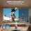Projector 1080P Full HD, 480 ANSI Lumen, Android 14, 8K Decoding, WiFi 6,  5.4, 180 Rotation Eu Plug 5