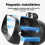 Audio Protective Case for  Pill Speaker Dustproof Waterproof Audio Protective Cover Mount Holder Black 6