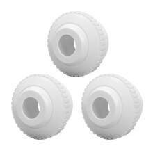 3 Stück PVC Massage-Augapfel-Düse mit 1,5 Zoll Gewinde