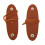 2PCS Portable Glasses Clip PU Leather Holder 2