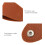 2PCS Portable Glasses Clip PU Leather Holder 7