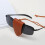 2PCS Portable Glasses Clip PU Leather Holder 4