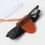 2PCS Portable Glasses Clip PU Leather Holder 6