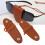 2PCS Portable Glasses Clip PU Leather Holder 14