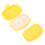 7PCS Portable Mini Medicine Case, 4 Compartments, Yellow 11