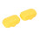 7PCS Portable Mini Medicine Case, 4 Compartments, Yellow 12