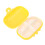 7PCS Portable Mini Medicine Case, 4 Compartments, Yellow 13