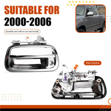 Car Tailgate Handle Trunk Door Lock with 2 Keys 69090-0C010 69090-0C030 69055-0C010 for Tundra 2000-2006