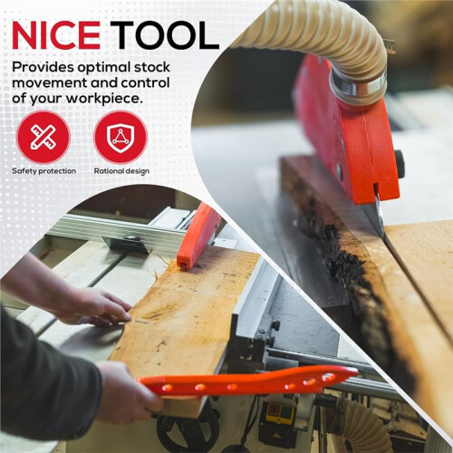 Table Saw Push Stick Fits Router Table Band Saws Jointers Ergonomic Design Handle Table Saw Push Block Woodworking Tools 1