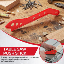Leva di Spinta Tavolo Adatta Fresatrici Seghe A Nastro Tavolo e Giuntatrici Design Ergonomico Maniglia Blocco Spinta per Tavolo, Utensili