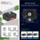 Quick Release Plate V Mount Fast  Install System for   Camera Tripod Slide Mount with Secure Lock A 4