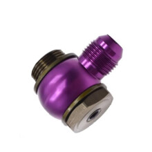 Adaptor Bolt Fitting Male M22-1.5 to AN8 AN10 360 Rotating Swivel Fitting for Oil Cooler AN10