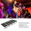 Size Guitar Effects Pedal Board for Multiple Guitar Pedals Accessories Double-Row Storage Board 5