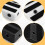 Size Guitar Effects Pedal Board for Multiple Guitar Pedals Accessories Double-Row Storage Board 6