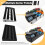 Size Guitar Effects Pedal Board for Multiple Guitar Pedals Accessories Double-Row Storage Board 7