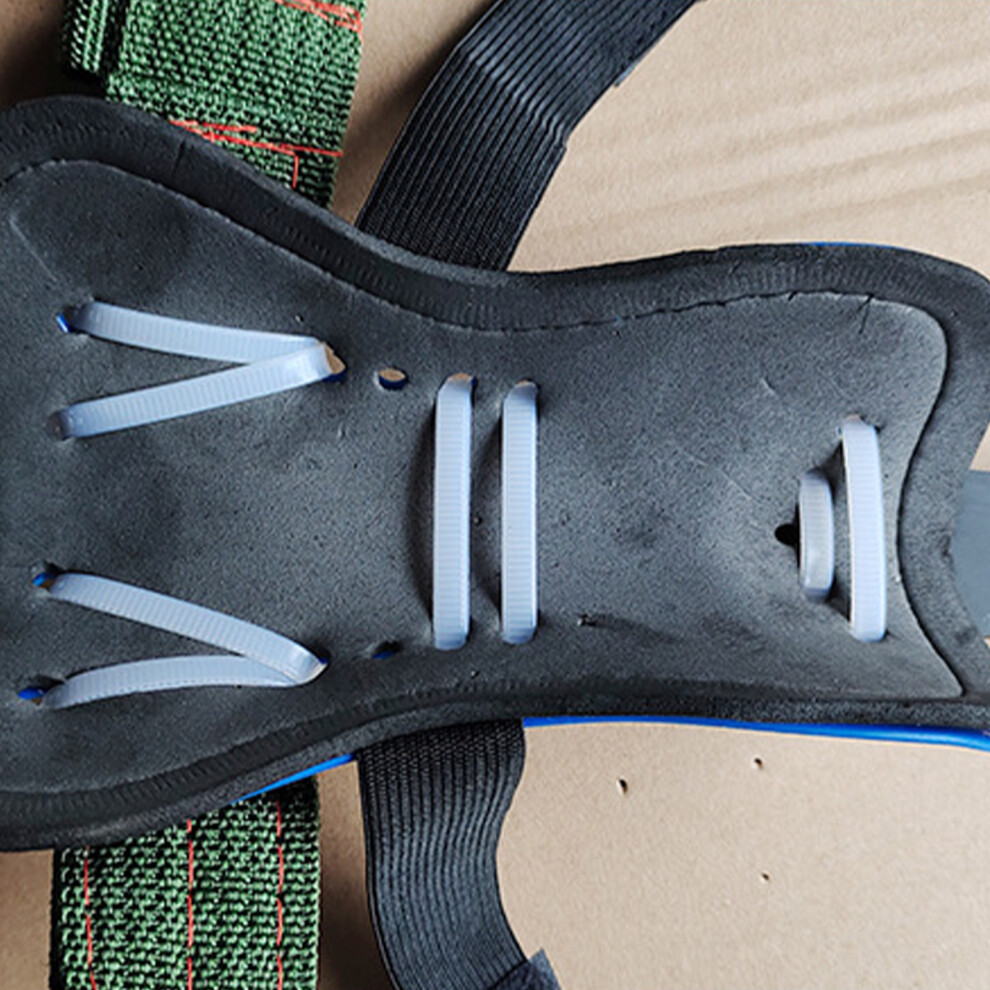 Steel Plate Tree Climbing Spikes Gear With Straps, Non-Slip, 10.5X36cm 4651388167517