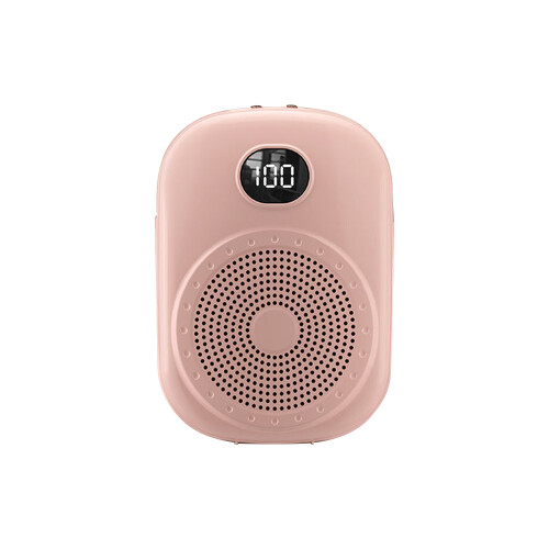 Portable Voice Amplifier PA System with Microphone, 4600mAh, White 2