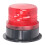 Round Red Industrial Emergency LED Warning Light 12-60V Strobe 2