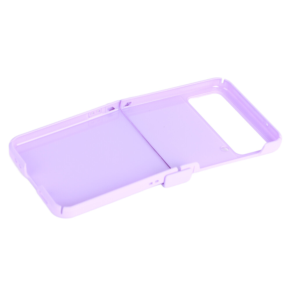 Ultra Thin Folding Screen Phone Case For Zflip4, Scratch & Shock Proof Purple 9451389726592
