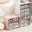 Kosmetikbox Schublade Wohnheim Rosa 13