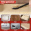 2 PCS Heavy Duty Staple Remover Tools, Double Pronged for Upholstery and Construction 2