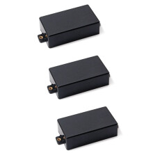 3X Couvercle de Ramassage Humbucker Scellé En Plastique pour Pièces de Guitare SQ ST Pickup (Noir)