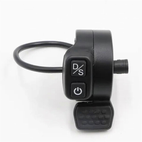 Throttle Assembly Compatible with Kukirin G2 Master, Black Plastic Accelerator Switch Replacement Part 2