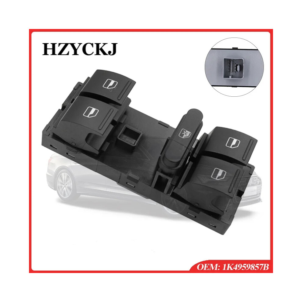 Electric Window Power Panel Control Switch Driver Seat For Vw Golf Mk5 Mk6 Passat B6 B7 Tiguan Jetta Gti Car Switch 1K4959857b 6935161662993