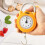 Compact Food Weighing Scale 22lb Capacity Handheld Spring Kitchen Scale Yellow 5