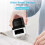Portable Bluetooth Label Printer, compatible with iOS Android, 200dpi Thermal Printing for Home Office 3