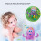 Detachable Octopus Bath Toy - 16x16x10cm, 5 Rings 7