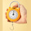 Compact Food Weighing Scale 22lb Capacity Handheld Spring Kitchen Scale Yellow 13