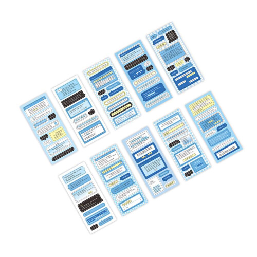 20 Pcs Scrapbook Sticker Type3 Paper Assorted